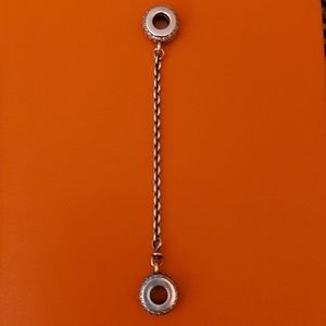 Pandora bracelet safety chain